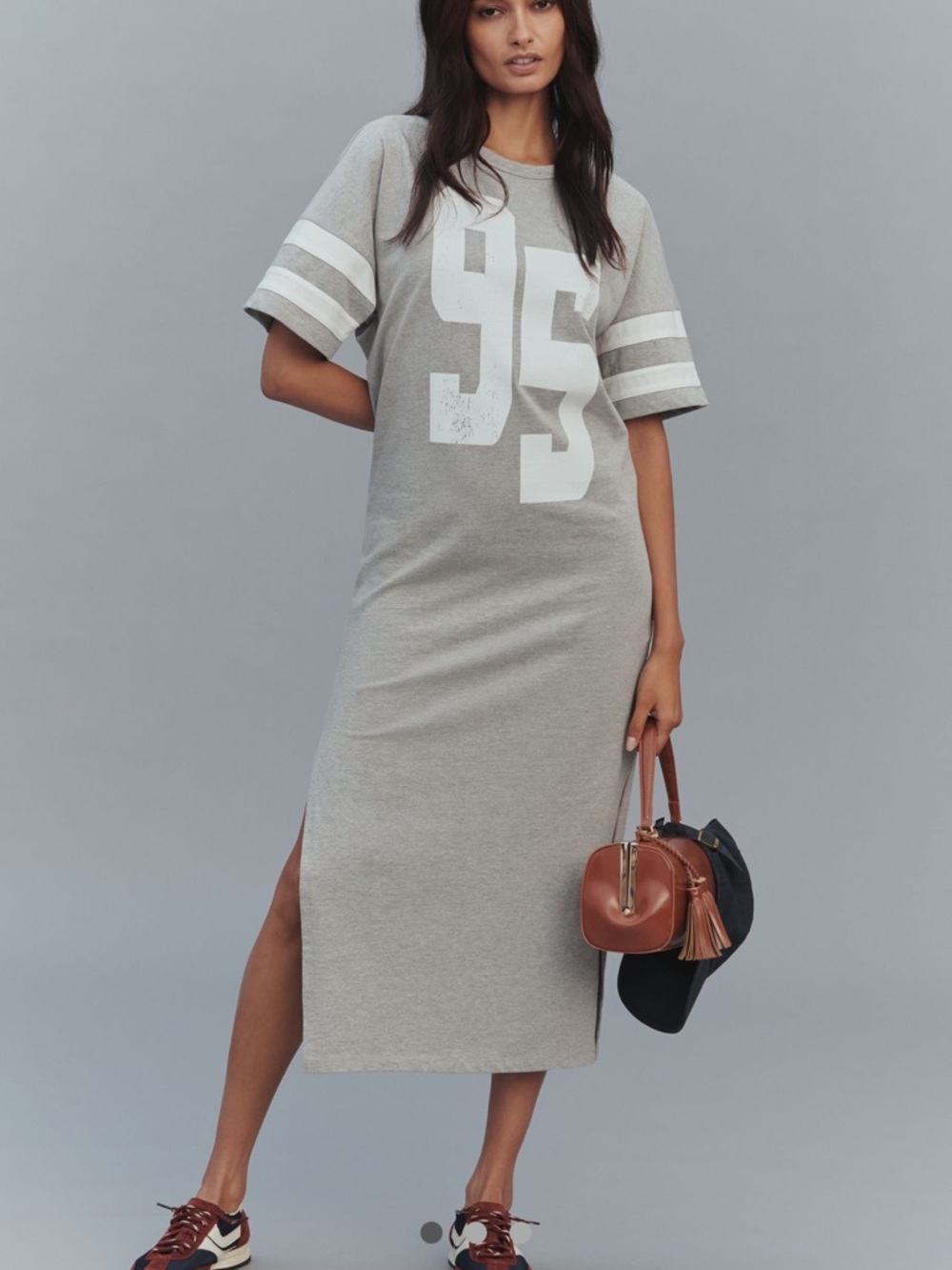 Daily Practice graphic T-shirt Midi Dress